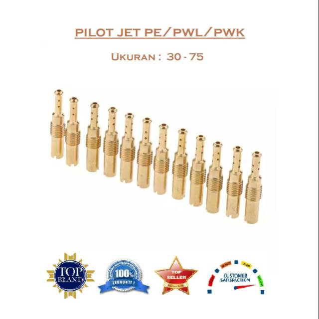 PILOT JET SPUYER PWK PE PWL