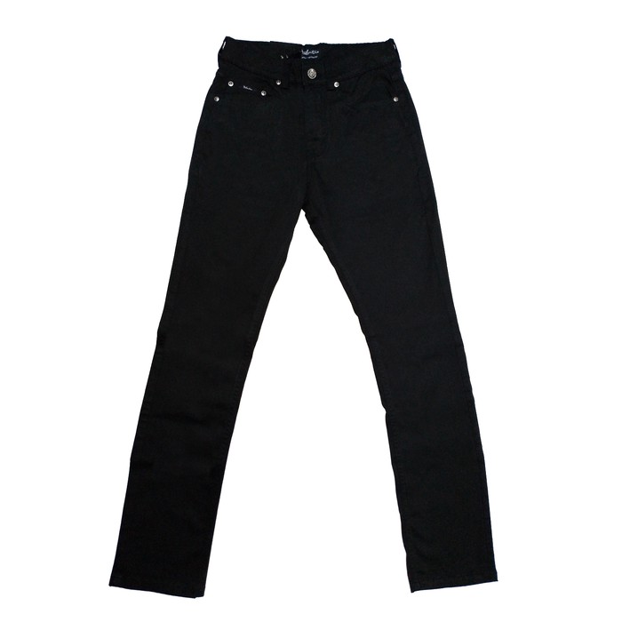Valentino - Soft Jeans Stret Celana Panjang Pria Black