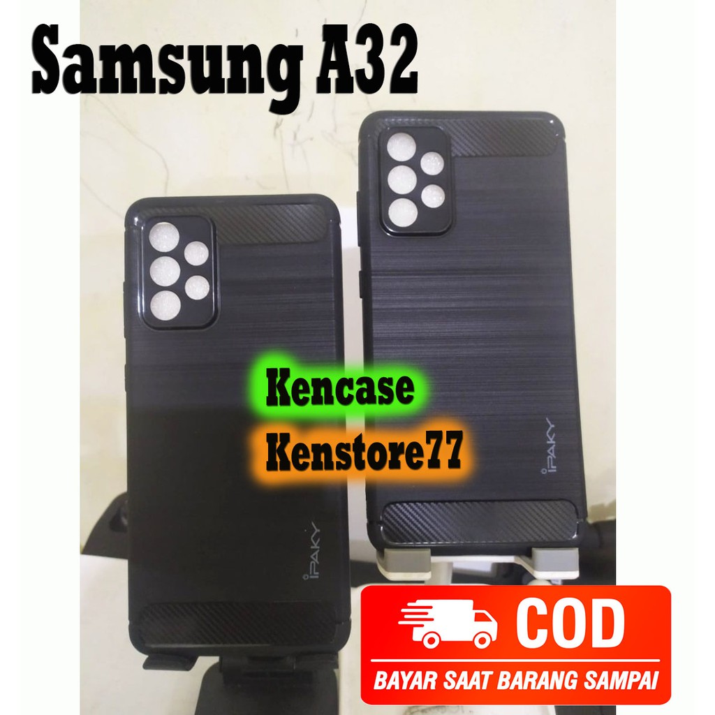 Softcase Samsung A32 4G - Slimfit Carbon Samsung A52 A72 2021