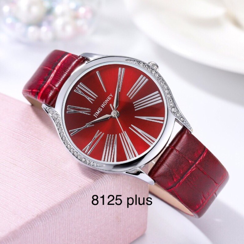 Jam Tangan Wanita Jims Honey 8125 Watch Analog - Jimshoney Sale Jam Murah bahan Kulit