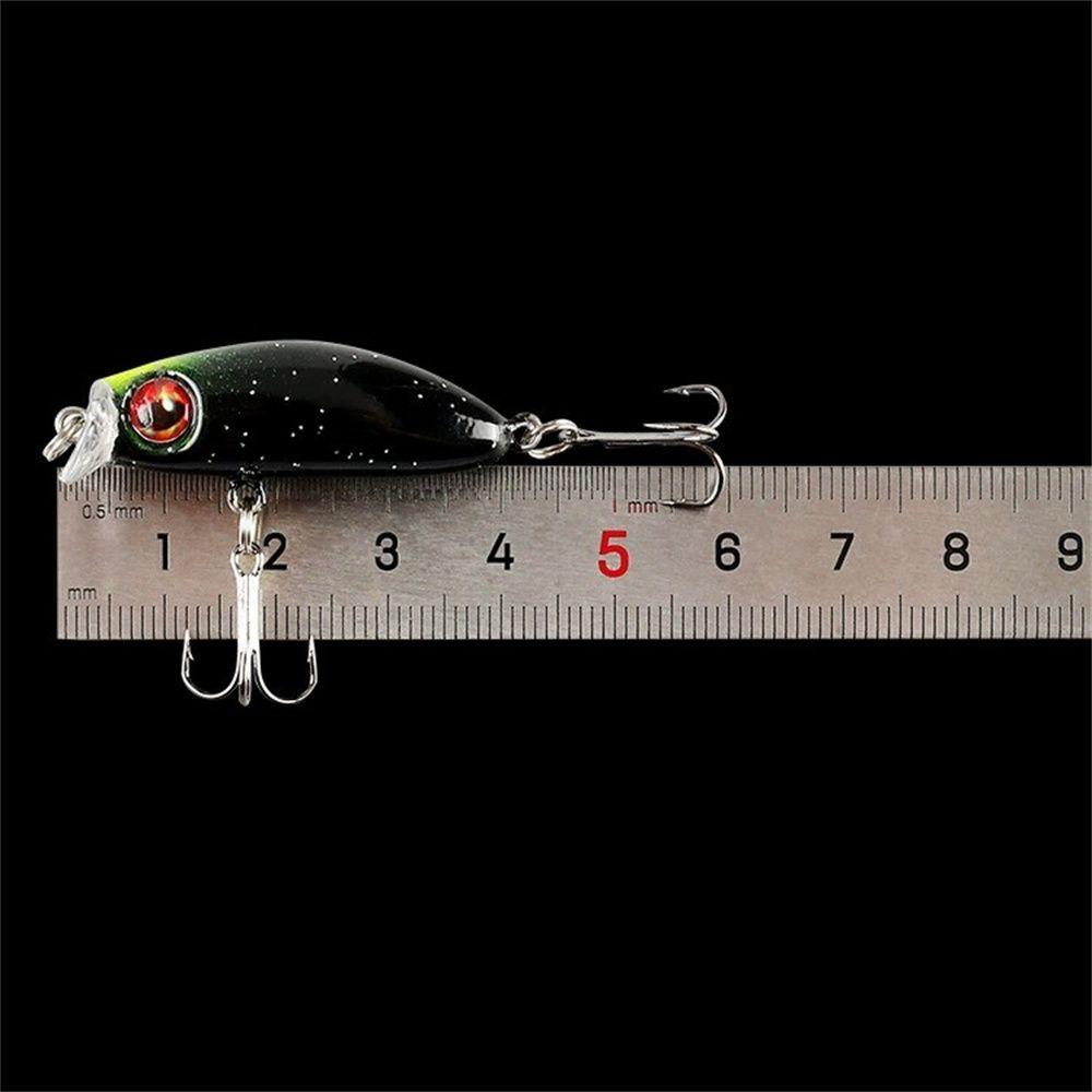Top 1Pcs Umpan Engkol Wobbler Tackle 43mm/3.1g Aksesoris Memancing Mengambang Lure