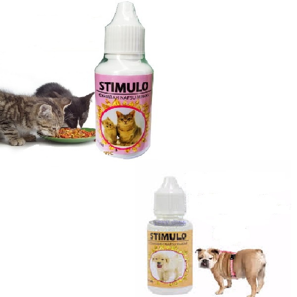 PH.Medan 30ml STIMULO CAT&amp;DOG - Vitamin Penambah Nafsu Makan