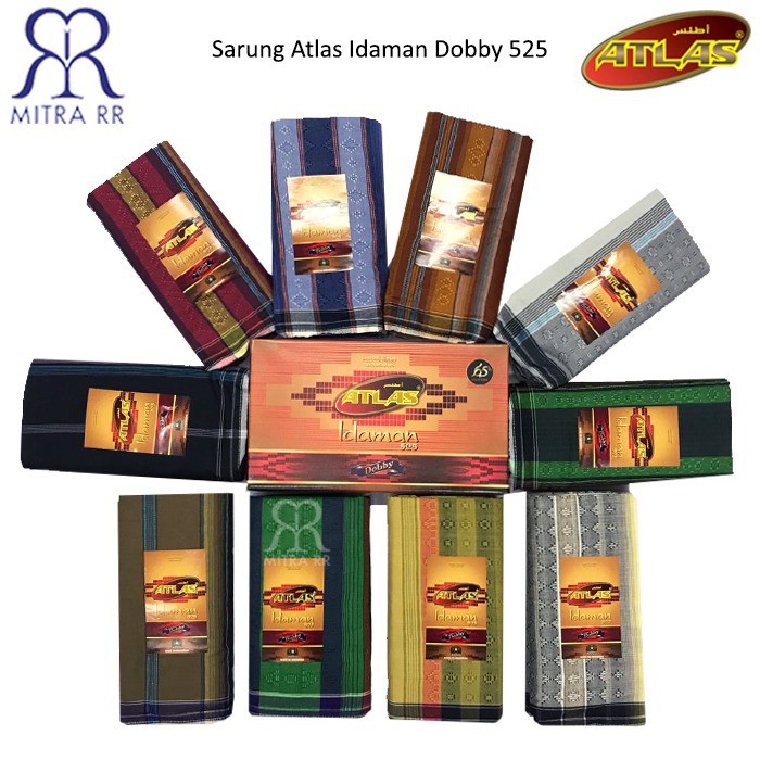 Sarung Atlas Idaman Dobby Idaman 525 Sarung Dewasa Tenun