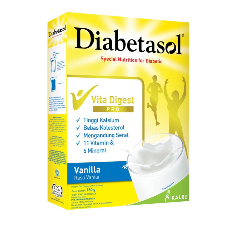 Diabetasol Vita Digest Vanilla 180gr