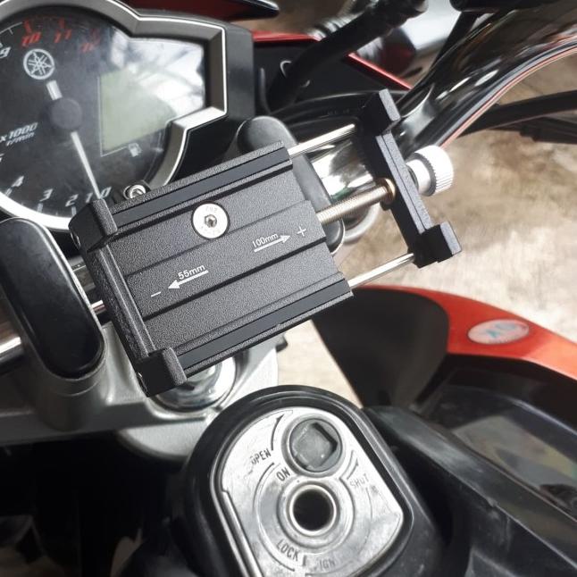 ♚ holder hp holder handphone dudukan hp tempat hp motor vixion adv pcx ✬
