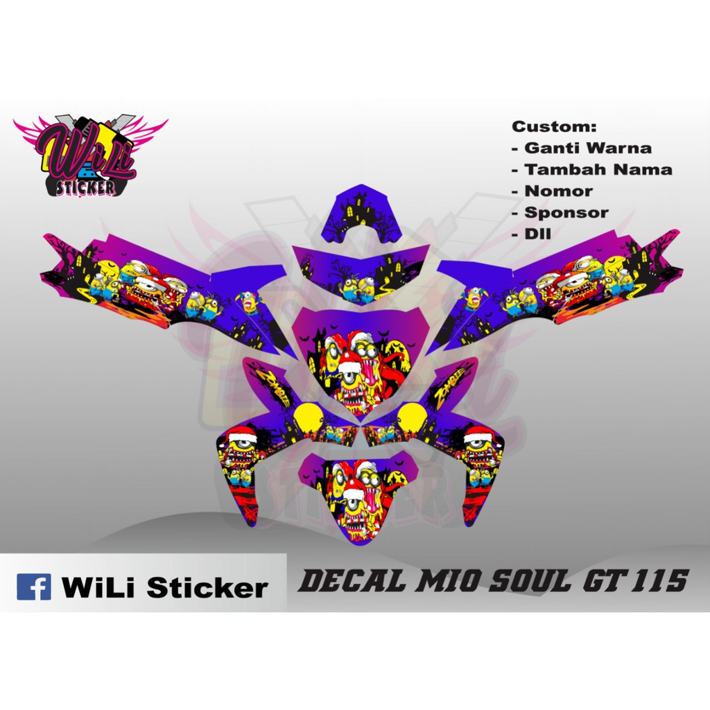 Decal Mio Soul GT 115 Full Body
