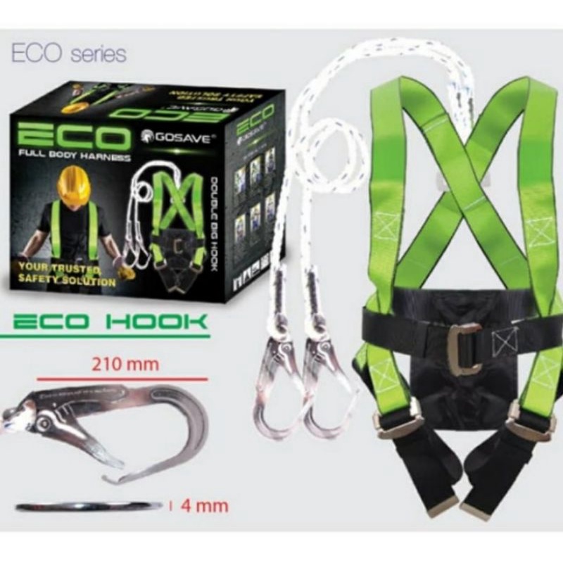FULL BODY HARNESS DOUBLE HOOK GOSAVE ORIGINAL