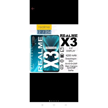Realme X3 superzoom Ram 12/256