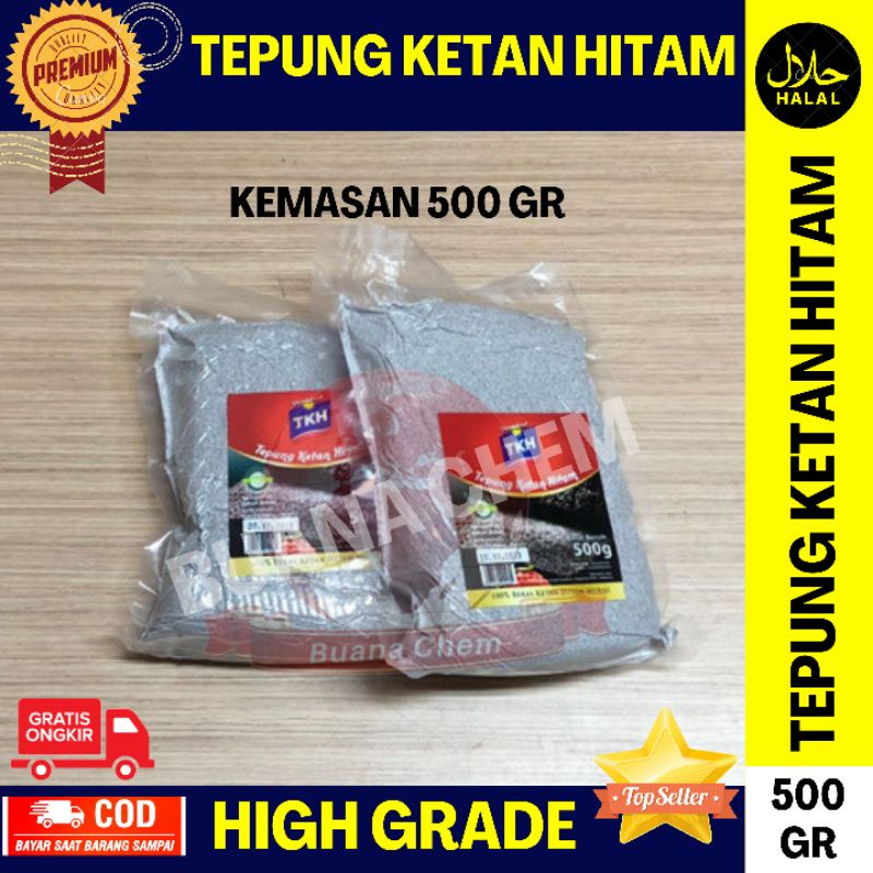 

Tepung Ketan Hitam Primsfood 500 gram TKH / Black Sticky Rice Flour / Bahan Kue Roti