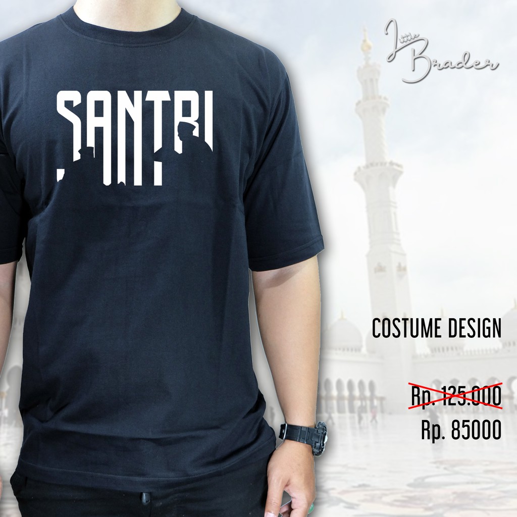 Kaos Baju Hijrah SANTRI