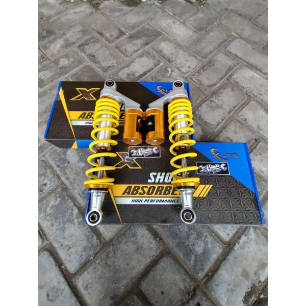 SKOK XLINE TABUNG 34 TYPE 508 KLICK NON FUNGSI  Xline Shock 508 Bebek, Herex 34 mm  Shock XLine buka