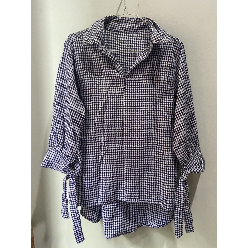 Preloved Kemeja Houndstooth