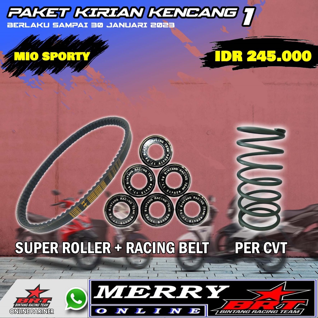 Paket Kirian Kencang  BRT Mio Sporty Nouvo 5TL