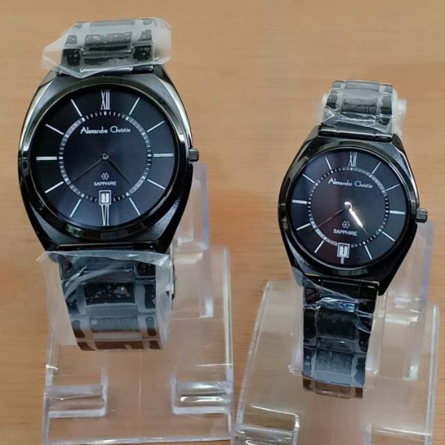 Jam Tangan Couple Alexandre Christie AC8550 Original