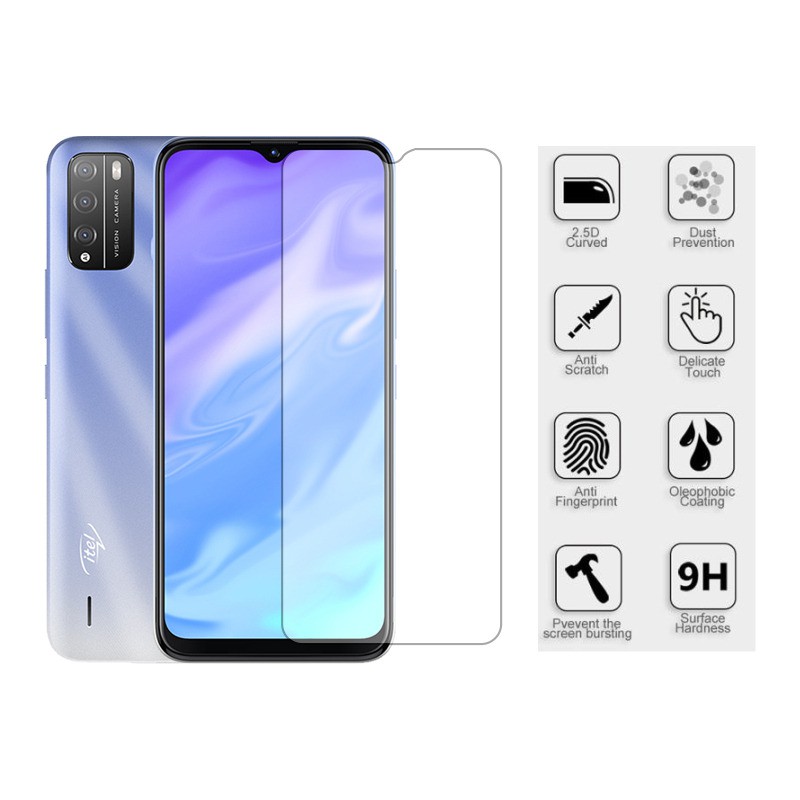 Itel Vision 1 Pro  Premium Tempered Glass  9H