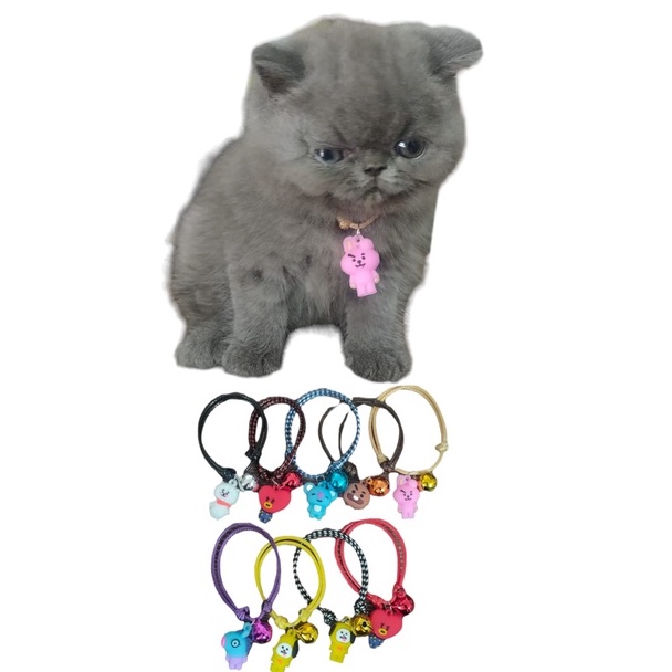 Kalung Kucing Pursik Boneka Kitten - Kalung kitten