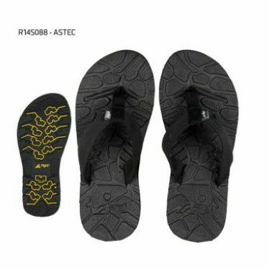 Rei sandal jepit pria astec 088 hitam original