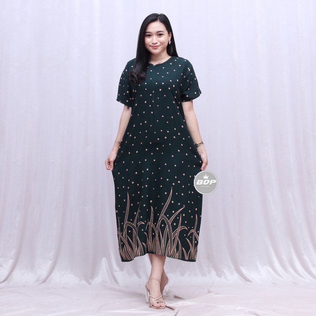 TERBARU | DASTER LOWO JUMBO | DASTER KAFTAN LD 120 | DASTER BUSUI RESLETING DEPAN | DASTER WANITA KEKINIAN-aufi ijo botol