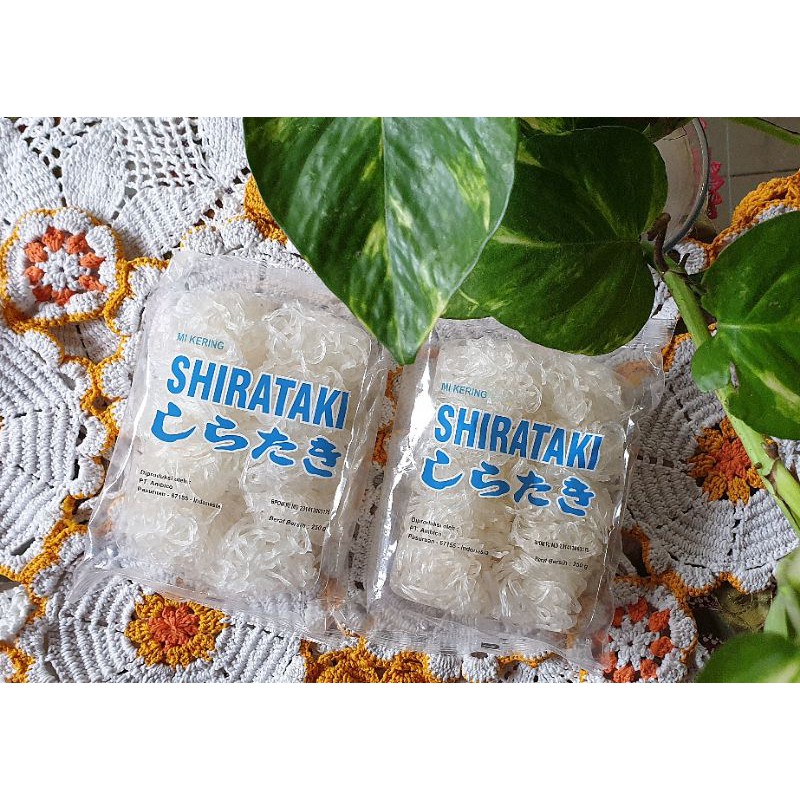 

Mi shirataki kering