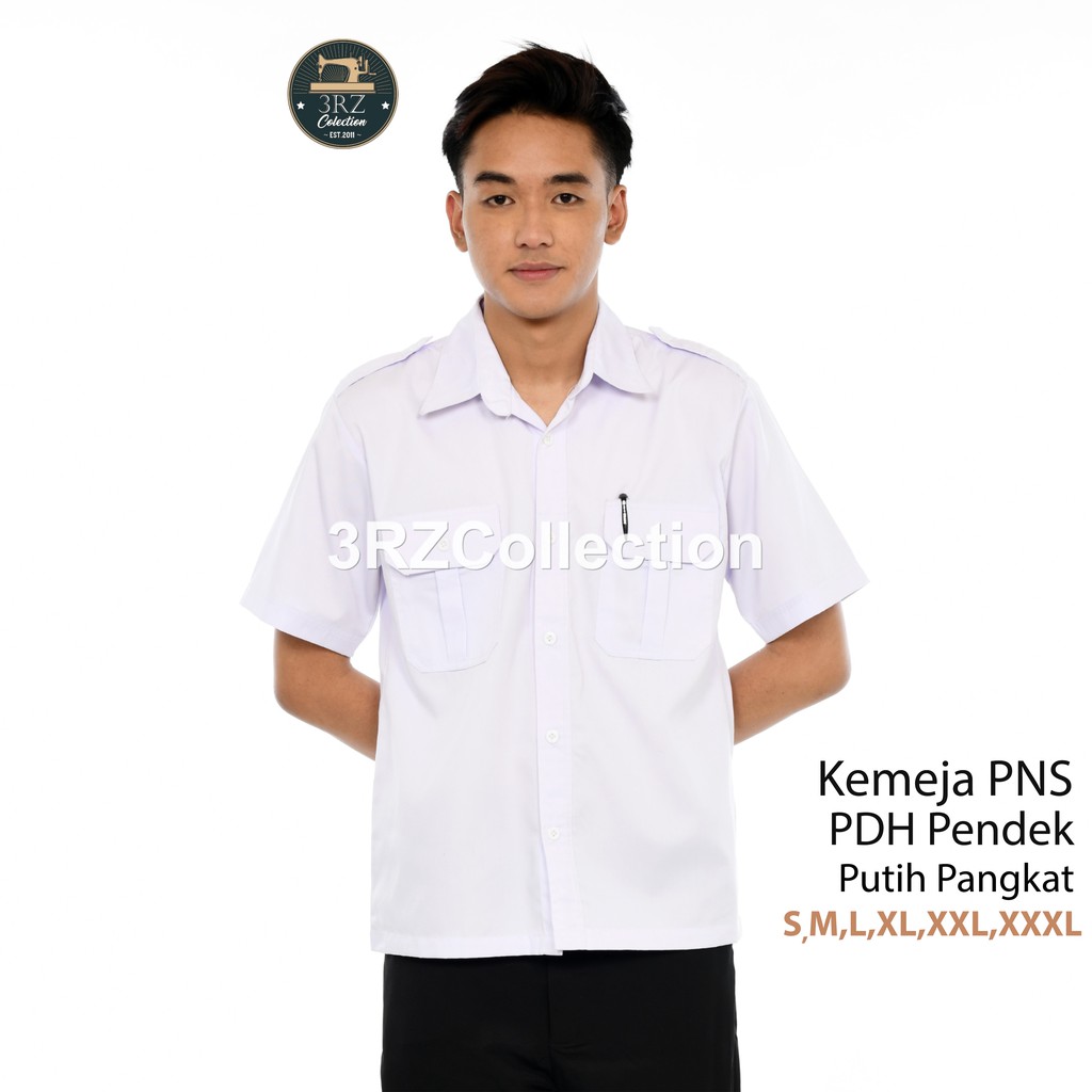 Kemeja Pns Putih Baju Kerja Atasan Pdh Pns Putih Kemeja Kerja Baju Seragam dinas Pns