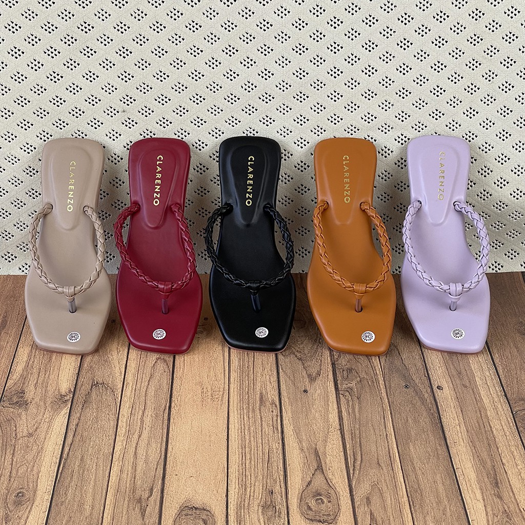 Sandal Teplek Terbaru Jepit Kepang MB08 - CLARENZO