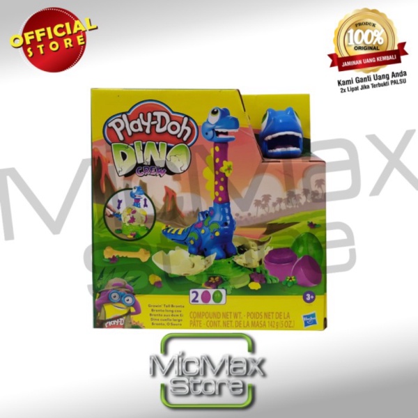

Play Doh Playdoh Dino Crew Growin Tall Bronto Dinosaurus Ori PDOF1503 Murah