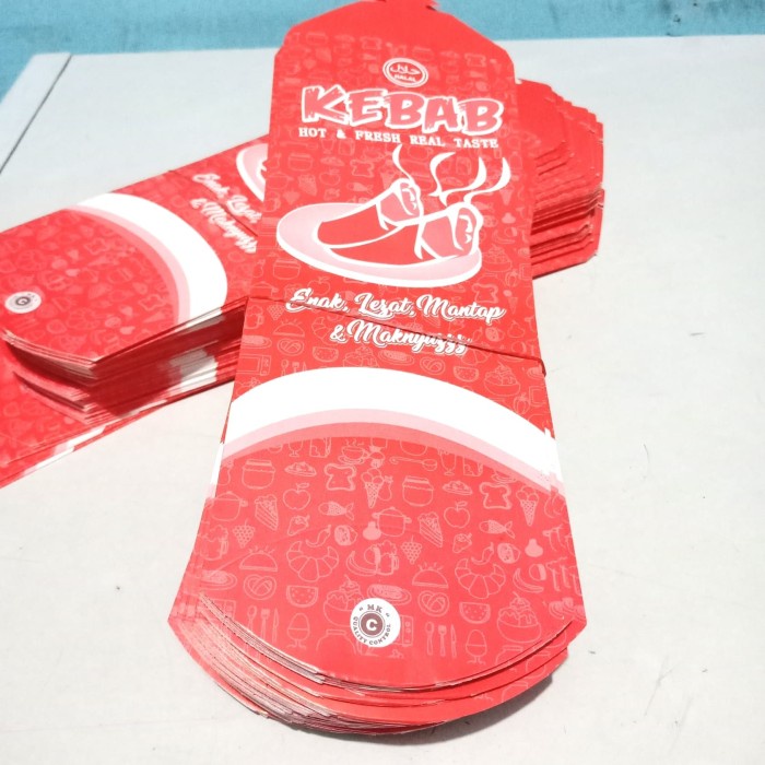 

Box Kebab Besar / Bungkus Kebab Besar