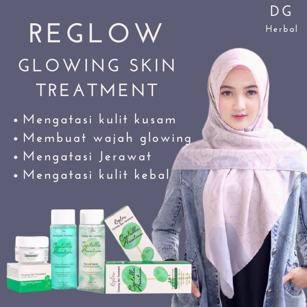 Paket Skincare - Skincare Wajah - Reglow Skincare Original - Paket Skincare Bpom - Skincare Wajah Gl