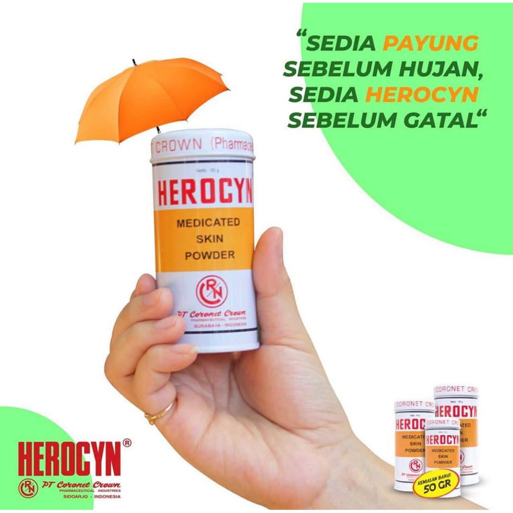 Herocyn bedak kulit