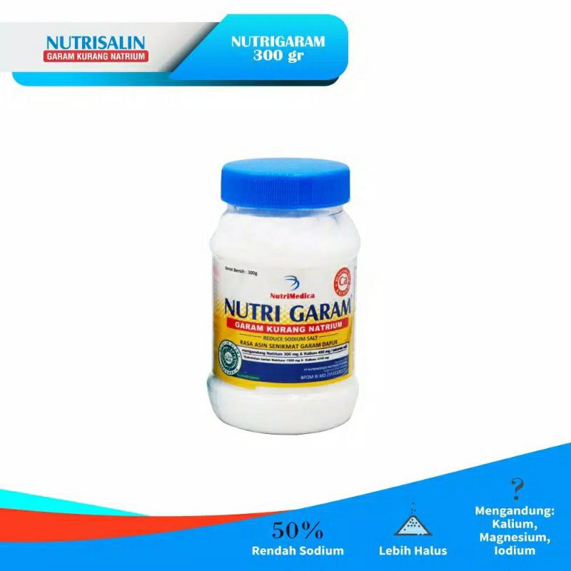 

NUTRISALIN Nurti Garam Diet 300 gr