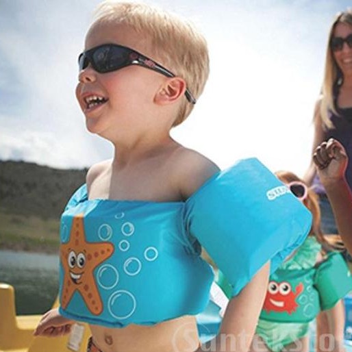 Pelampung Renang Anak Floating Swimming Vest - HW160 - Blue