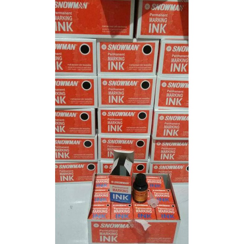 

HOT SALE ISI / REFIL TINTA SPIDOL PERMANENT SNOWMAN HITAM GROSIR TERMURAH Terjamin