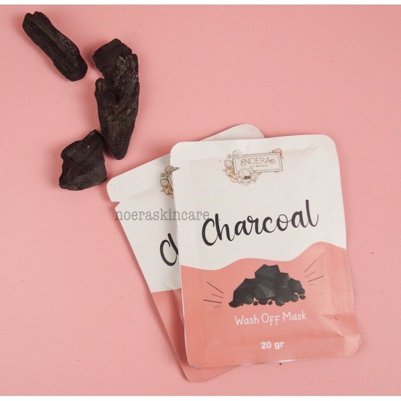 Noera Wash Off Mask Charcoal Masker Organik BPOM