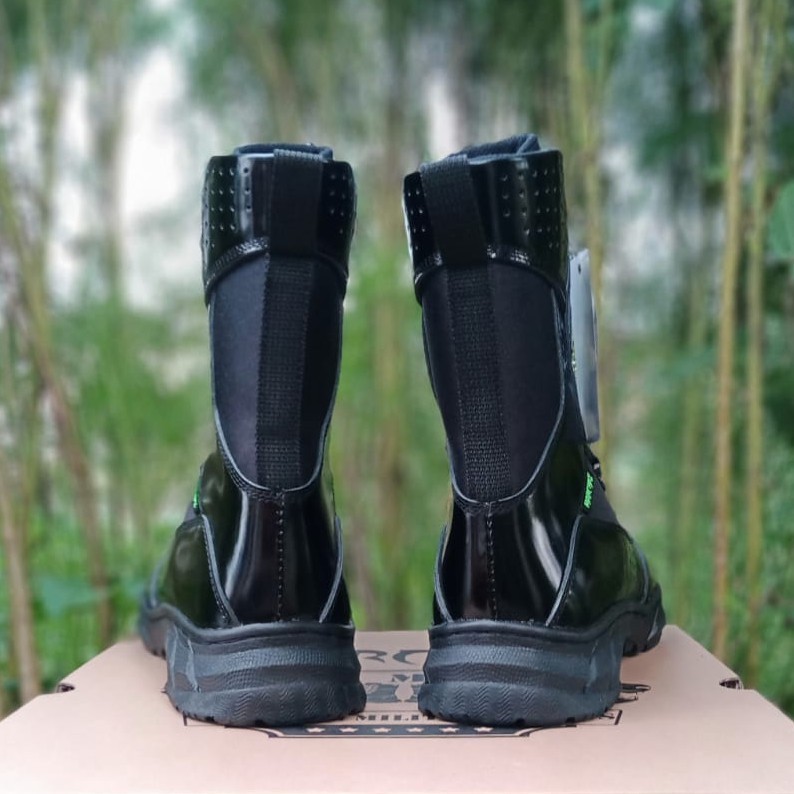 SEPATU PDL MARCHAZ KULIT SAPI ASLI SEPATU PDL TNI POLRI SECURITY SATPAM SEPATU BOOTS PRIA WANITA