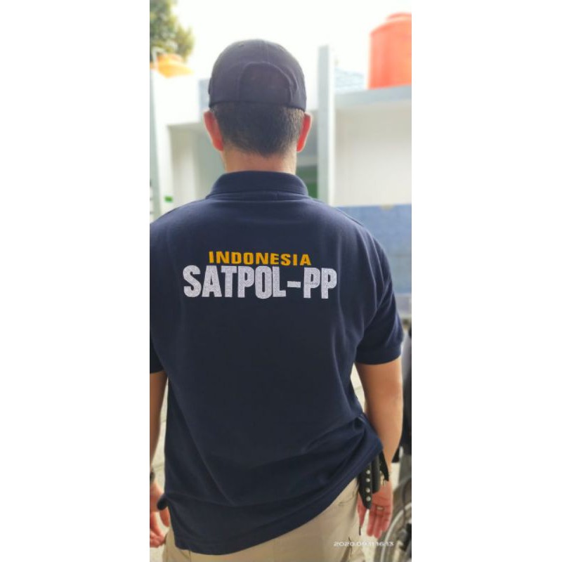 Atribut Kaos satpol PP Pol PP Mantoel