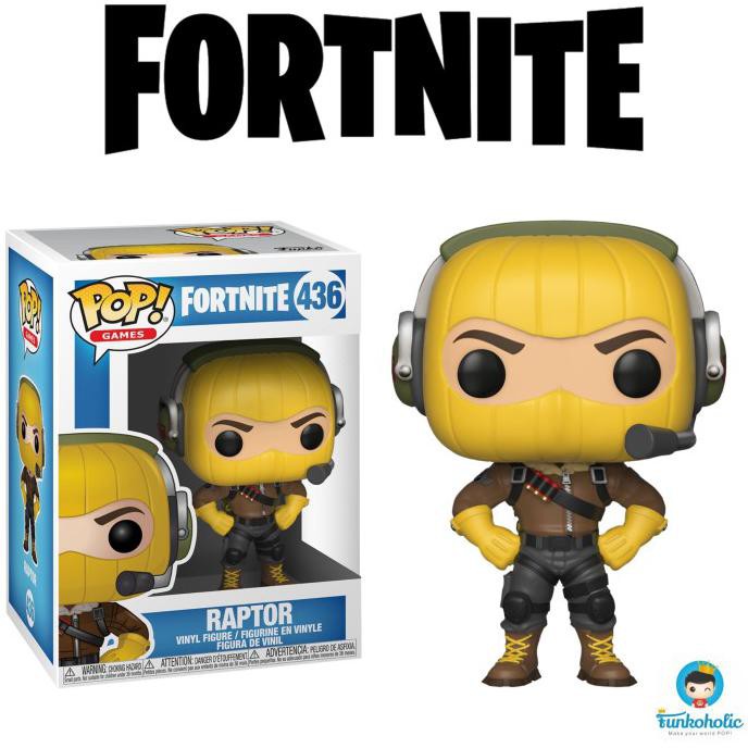 Eklusif Funko Pop Games Fortnite - Raptor #436 Limited
