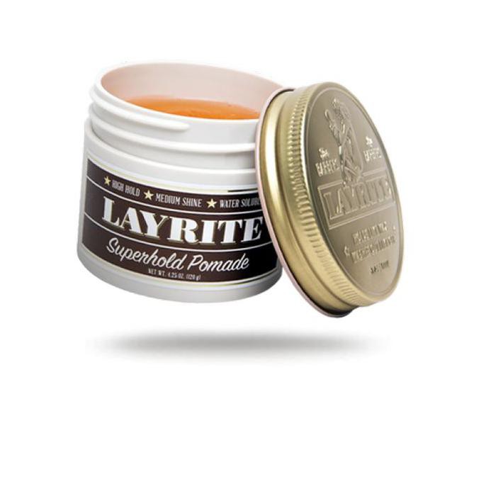 Pomade Layrite Superhold Super Hold Heavy Waterbased (Free Sisir Saku)