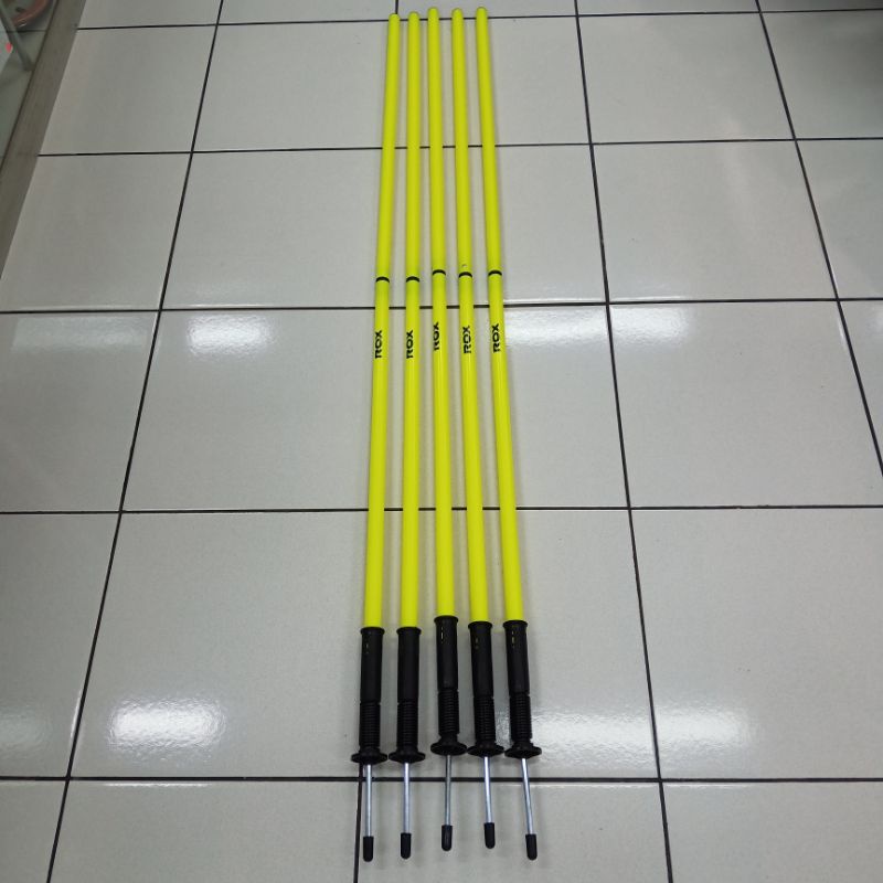 Tongkat agility posh tiang rox malom 1 set isi 5 original ori asli