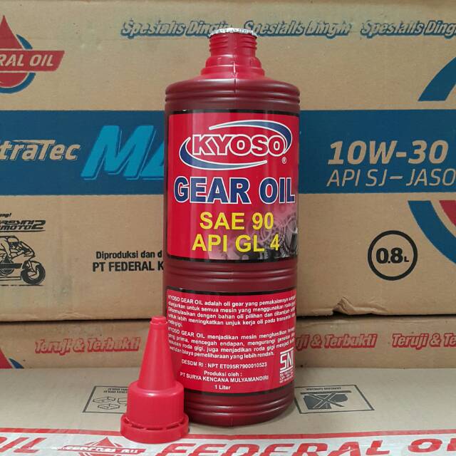 OLI GARDAN / OLI GEAR / OLI TRANSMISI KYOSO GEAR OIL SAE 90 1 LITER