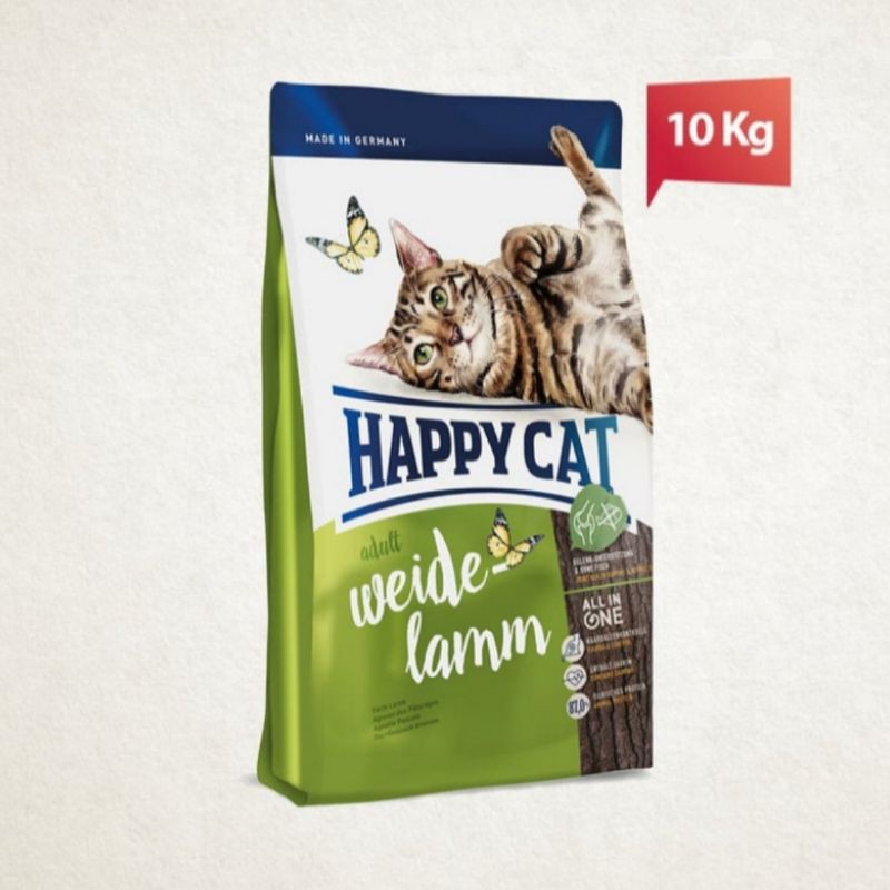 Gojek Happy Cat Adult Lamb 10kg | Happy Cat Supreme Weide lamb 10kg | kucing