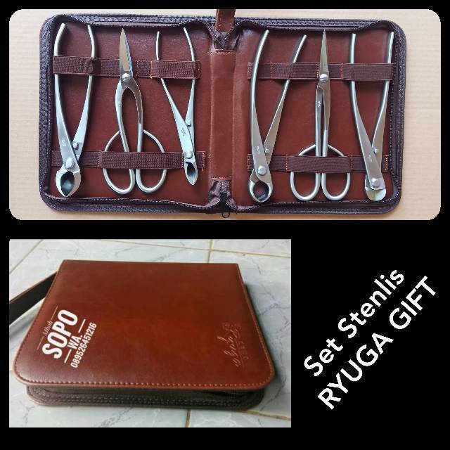 Alat Bonsai, Satu Set  Ryuga Stenlis, Set Gift 1