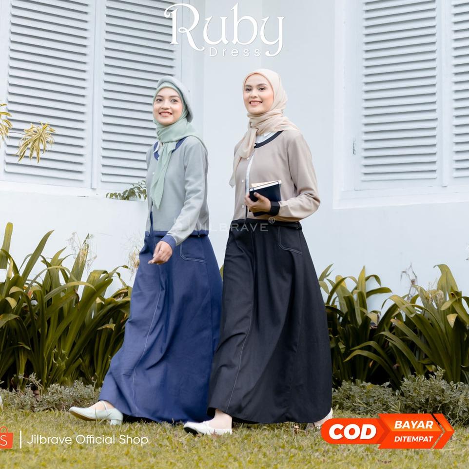 LANGSUNG ATC.. JILBRAVE Ruby Dress