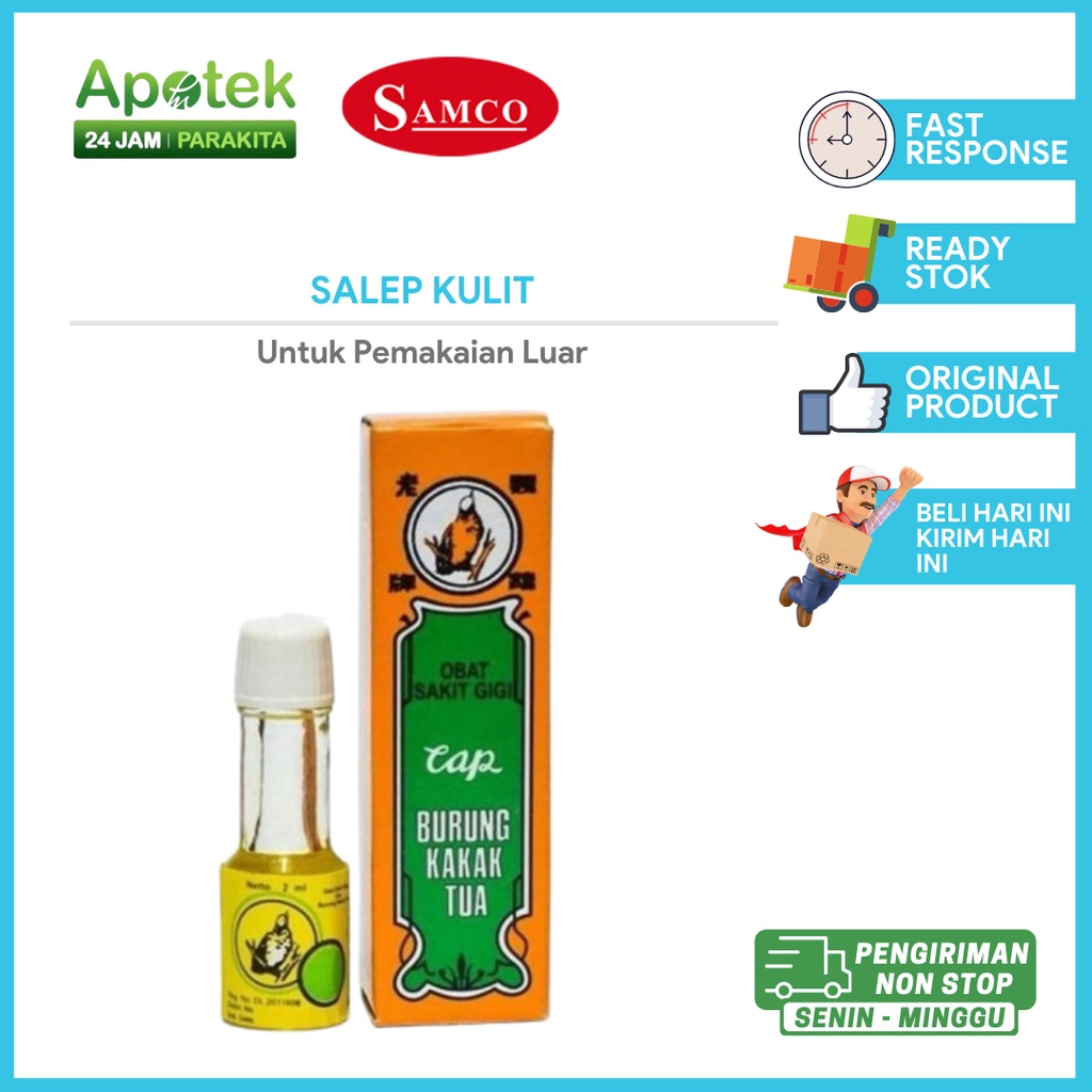 MINYAK BURUNG KAKAK TUA (Mengobati sakit gigi)