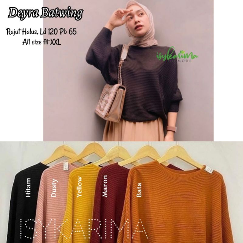 DEYRA BATWING RAJUT BY ISYKARIMA DE MODE
