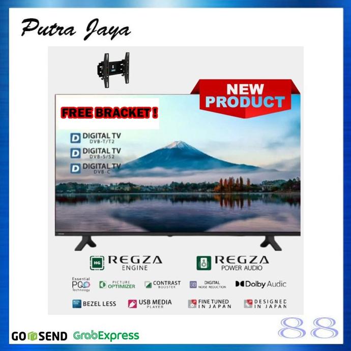 LED TV 32 INCH TOSHIBA 32-S25KP 32S25KP - TV TOSHIBA 32 INCH RESMI Termurah