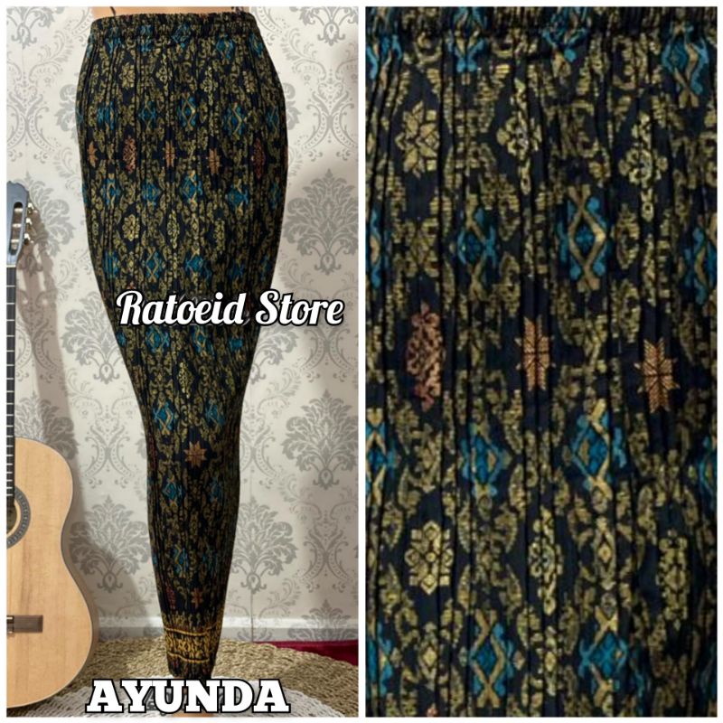 [200 Motif - Part 01] Rok Plisket Batik Panjang / Rok Batik / Rok Kebaya / Rok Wisuda / Bawahan Kebaya / Bawahan Batik / Rok Kondangan / Rok Pengantin / Rok Akad / Rok Lamaran / Rok Span / Rok Prisket Batik Jumbo Batik Production Original By Ratoeid Store-NO.13 Ayunda