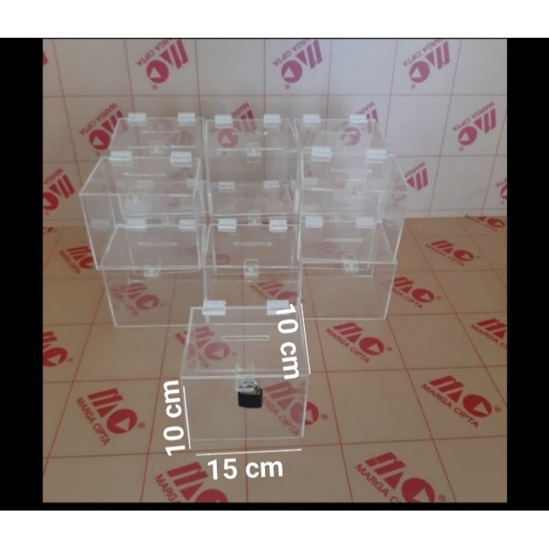 

akrilik kotak saran 3mm