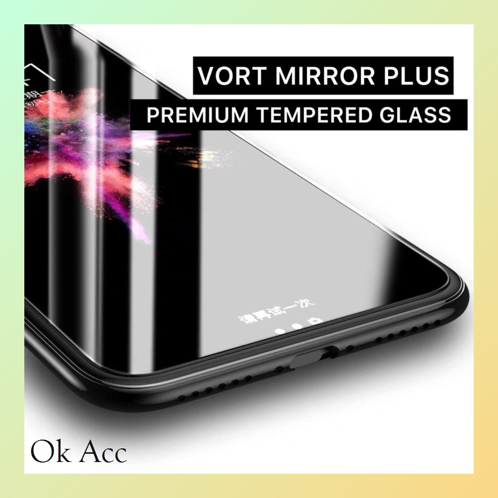 Tempered Glass HIGH Kaca VORT MIRROR PLUS Iphone 6 6s 6g 7 8 6s+ 6+ 7+ 8+ X Xs Xr Max 11 12 Mini Pro