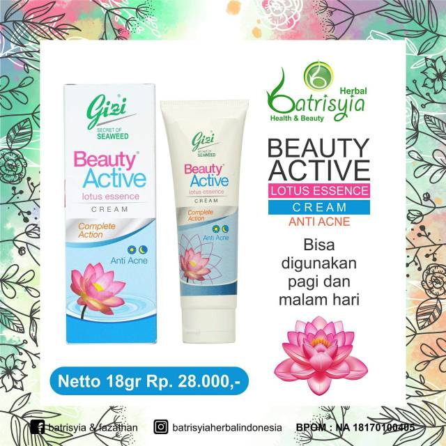 Acne Cream Gizi Beauty Active
