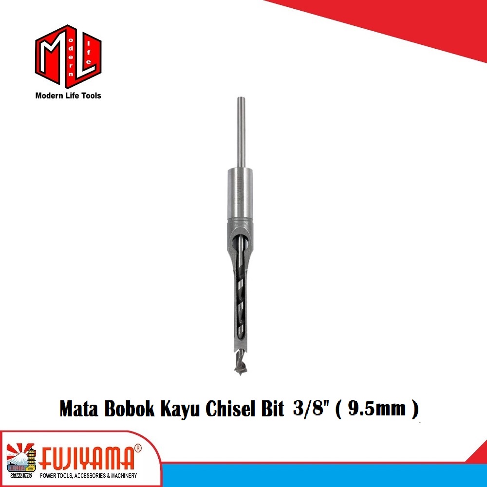 Mata bor bobok kayu 3/8 inch / Chisel Set / Mortising Chisel FUJIYAMA